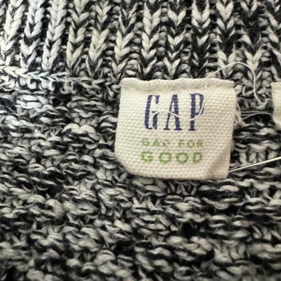 GAP Cotton Raglan Sleeve Crew Neck Black/White Size Medium - Picture 7 of 9